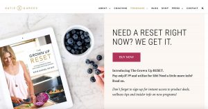 The Grown Up RESET by Katie Garces